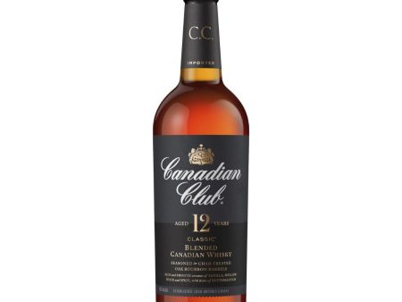 Canadian Club Classic 12 Year Old (700mL) Online Hot Sale