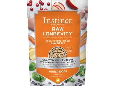 Raw Longevity Freeze Dried Raw Meals - Chicken Dog Food Online