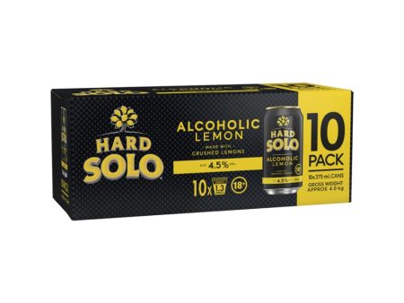 Hard Solo Alcoholic Lemon (10x330mL) Sale