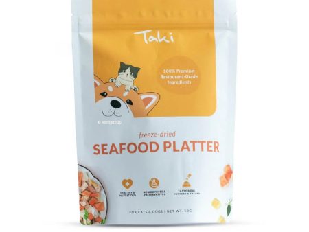 Freeze Dried Seafood Platter Treats for Dogs and Cats Online now