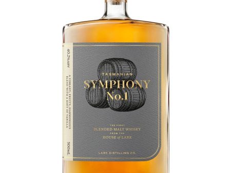 Lark Symphony 1 Tasmanian Blended Malt Whisky (500mL) Supply