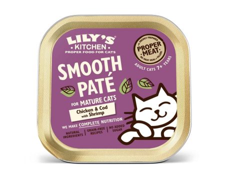 Chicken & Cod with Shrimp Pate Mature Cat Wet Food Cheap