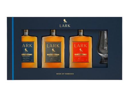 Lark Signature Flight Tasmanian Whisky Gift Pack with Glass (3 x 100mL) Online Sale