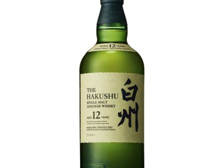 Hakushu 12 Year Old Single Malt Whisky (700mL) Supply