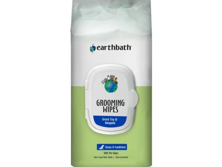 Green Tea Leaf Grooming Dog Wipes Online Sale