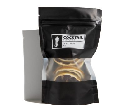 Dried Lemon Cocktail Garnish (40g) Discount