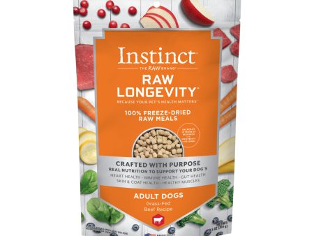 Raw Longevity Freeze Dried Raw Meals - Beef Dog Food For Sale