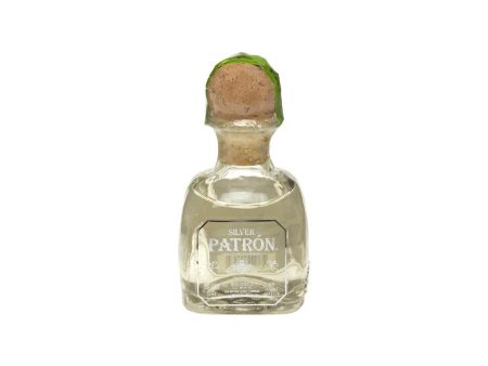 Patrón Silver Tequila Miniature (50mL) For Discount