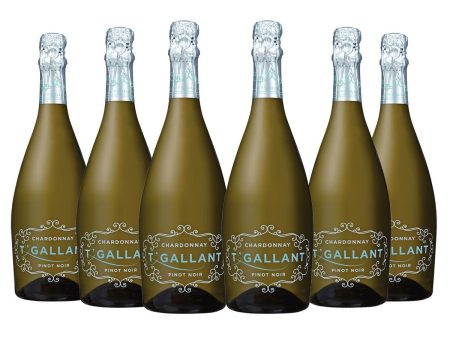 T Gallant Sparkling Chardonnay Pinot Noir NV (750mL) Case of 6 Online Sale