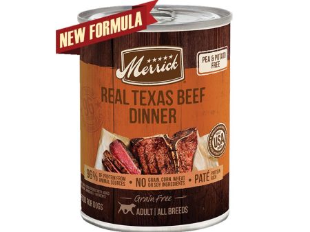 96% Grain Free Real Texas Beef Dinner Adult Dog Can Online